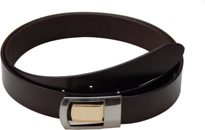 

Navaksha Men Formal Brown Genuine Leather Belt