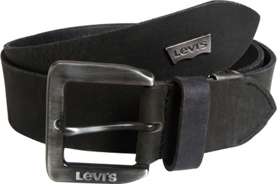 

Levi's Men Casual Black Metal, Genuine Leather Belt