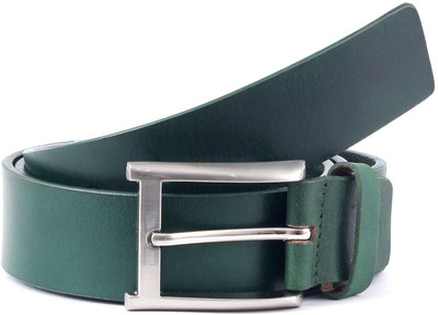

Pacific Gold Men Formal, Casual Green Genuine Leather Belt