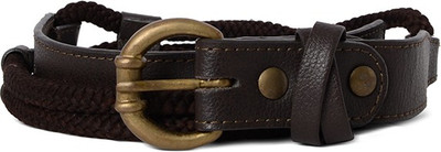 

Baggit Women Casual Brown Synthetic Belt