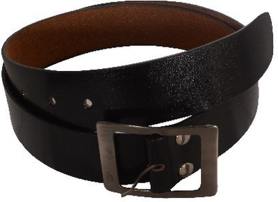 

Aam Shopping Men Casual Black Artificial Leather Belt