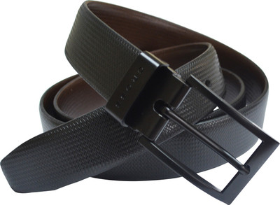 

Cross Men Black Genuine Leather Reversible Belt