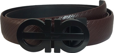 

Ammvi Creations Men Casual, Evening, Party Brown Artificial Leather Belt
