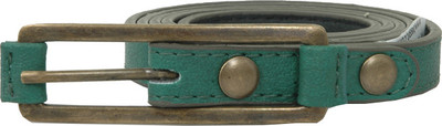 

Baggit Women Casual Green Artificial Leather Belt, Buff