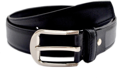 

Brounplus Boys Formal Black Artificial Leather Belt