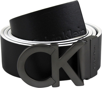 

Calvin Klein Men Casual Black Genuine Leather Belt