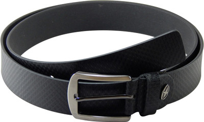 

Navaksha Men Formal Black Genuine Leather Belt