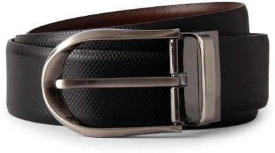 

Peter England Men Brown Genuine Leather Belt