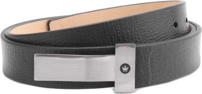 

Louis Philippe Men Black Genuine Leather Belt