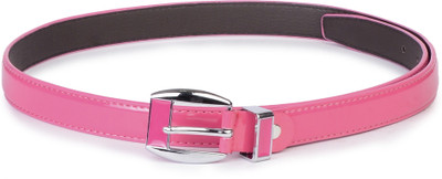 

Buckle Up Women Pink Artificial Leather Belt