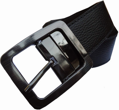 

MMS Men Formal Black Genuine Leather Belt