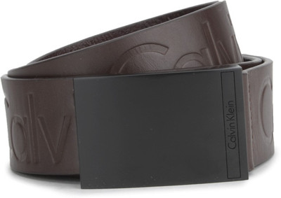 Calvin Klein Men Black Genuine Leather Belt, 227