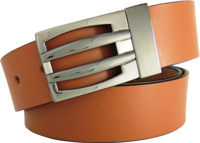 

Alfami Men Casual, Party, Formal, Evening Tan Genuine Leather Belt, Smooth tan
