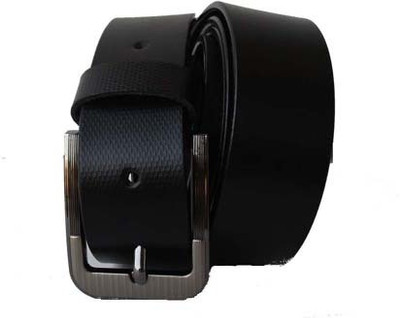 

Klaska Men Formal Black Genuine Leather Belt