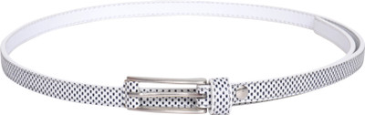 

Scarleti Girls Formal White Artificial Leather Belt