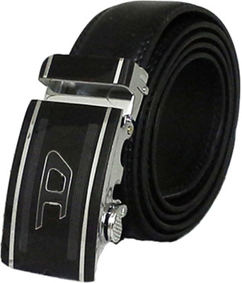 

Merastore Men Formal, Casual, Evening/Party Black Artificial Leather Belt, Black-108