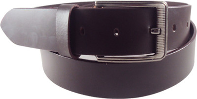

National Leathers Men Formal Brown Genuine Leather Belt