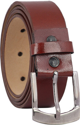

Fashno Men Casual Brown Artificial Leather Belt