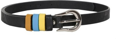 

MTV Women Casual Black Artificial Leather Belt