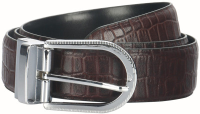 

Louis Philippe Men Brown Artificial Leather Belt