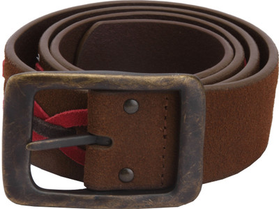 

United Colors of Benetton. Men Brown, Red Belt, 70b