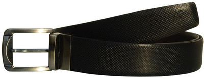 

Sondagar Arts Men Formal Black, Brown Genuine Leather Reversible Belt, Black & brown9