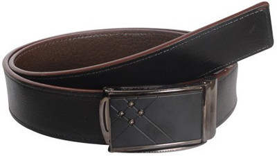 

Aam Shopping Men Casual Black Artificial Leather Belt