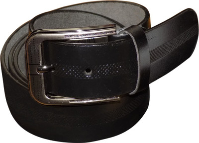 

Style 98 Men Party Black Genuine Leather Belt