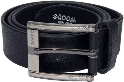 

Woods Men Formal, Casual Black Genuine Leather Belt