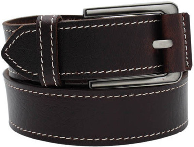 

Walletsnbags Men Casual Brown Genuine Leather Belt, B 46-br