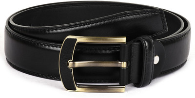 

Buckle Up Men Formal Black Artificial Leather Belt