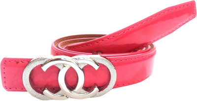 

Mode Girls Casual, Formal Pink Genuine Leather Belt