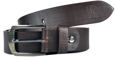 

Red Chief Men Brown Genuine Leather Belt, 003