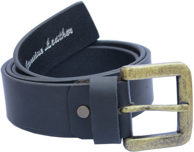 

Abrose Men Formal, Party Black Genuine Leather Belt