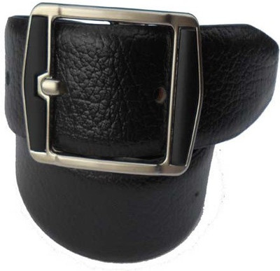 

M&Ms Men Formal Black Genuine Leather Reversible Belt