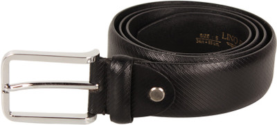 

Lino Perros Men Formal Black Synthetic Belt