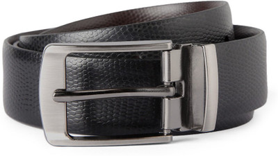 

Peter England Men Black Artificial Leather Belt