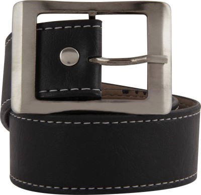 

Fast Foh Men Black Synthetic Belt