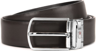 

Tommy Hilfiger Men Brown, Black Reversible Belt, Black and brown