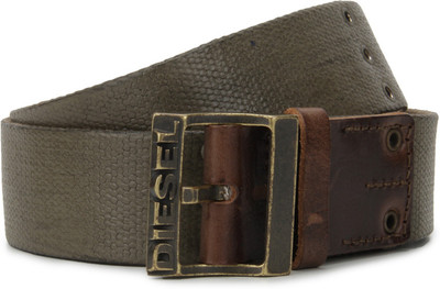 

Diesel Men Green Metal Belt, 5ds