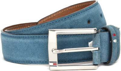 

Tommy Hilfiger Men Blue Metal Belt, Petrol blue