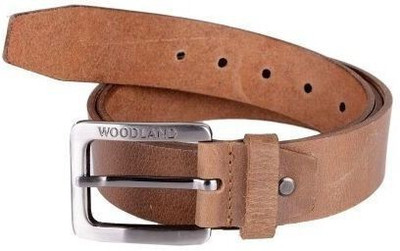 

Woodland Men Brown Genuine Leather Belt, Camel