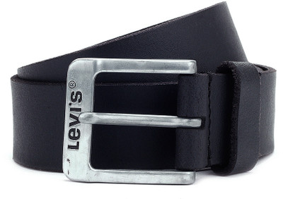 

Levi's Men Black Metal Belt