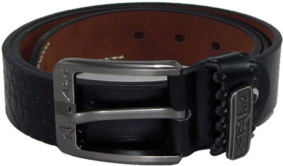 

Els Men Black Synthetic Belt, Black-51
