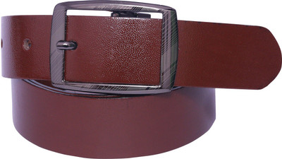 

OODI Men Brown Genuine Leather Belt