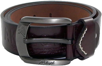 

Els Men Brown Synthetic Belt, Brown-20