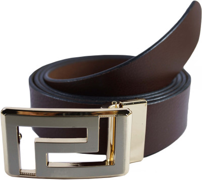 

Global Leather Boys Formal, Casual, Party, Evening Brown Genuine Leather Belt