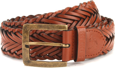 

U.S. Polo Assn Men Brown Genuine Leather Belt