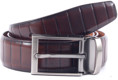 

Pacific Gold Men Formal Brown Belt, Black