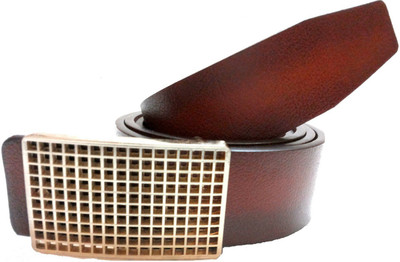 

Mode Boys Casual, Formal Brown Genuine Leather Belt, Brown-50